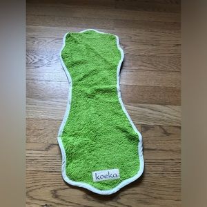 Bundle 3 for $10. Koeka green cotton burp cloth NWOT